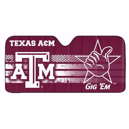 Caseys Texas A&M Aggies Auto Sun Shade 59x27 8162026467